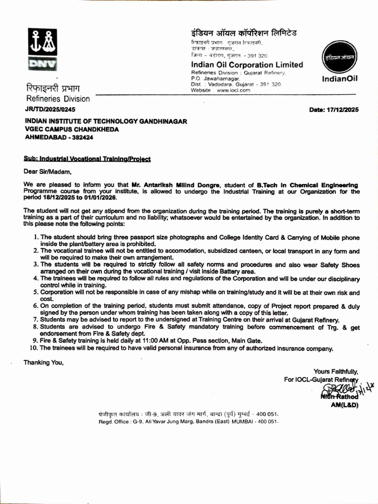 Offer Letter | PDF