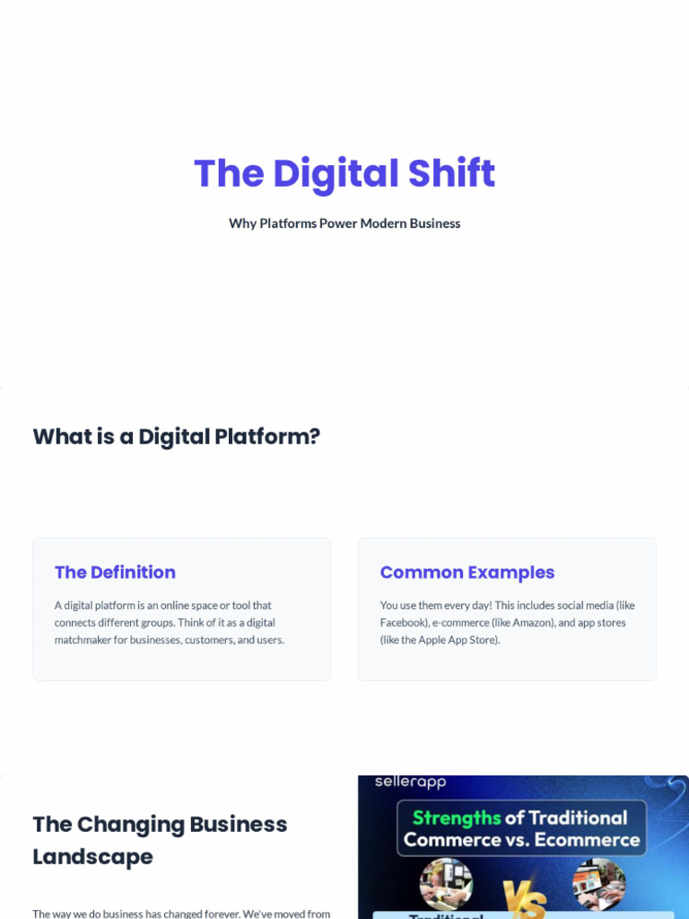 The Significance of Digital Platforms | PDF