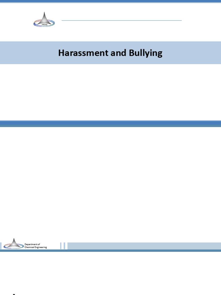 Workplace Bullying and Harassment Guide | PDF | Bullying | Harassment