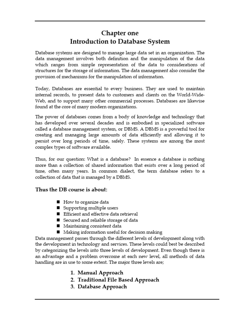 DB Lecture Note All in ONE1 | PDF | Databases | Relational Model