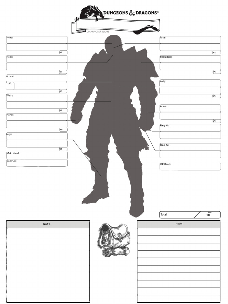 Equip&Inventory | PDF