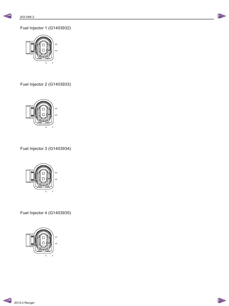 Ford Ranger Diesel Fuel Injector Guide | PDF
