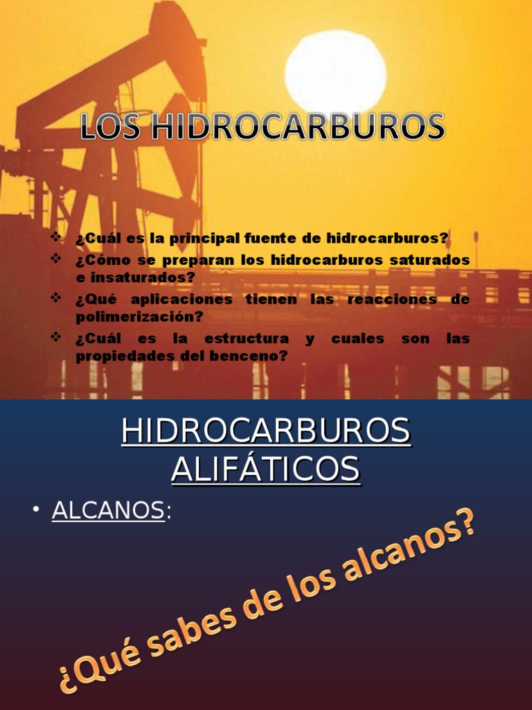 Los Hidrocarburos(Propiedades Fisqui)