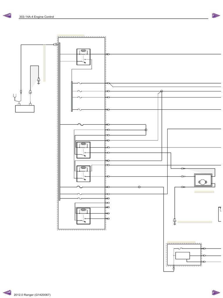 Ford Ranger Wiring Diagrams75 | PDF