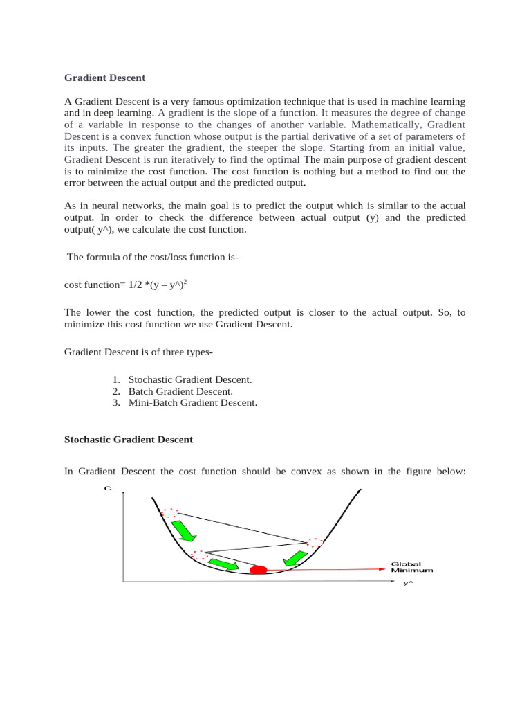 Understanding Gradient Descent Methods | PDF | Mathematical ...