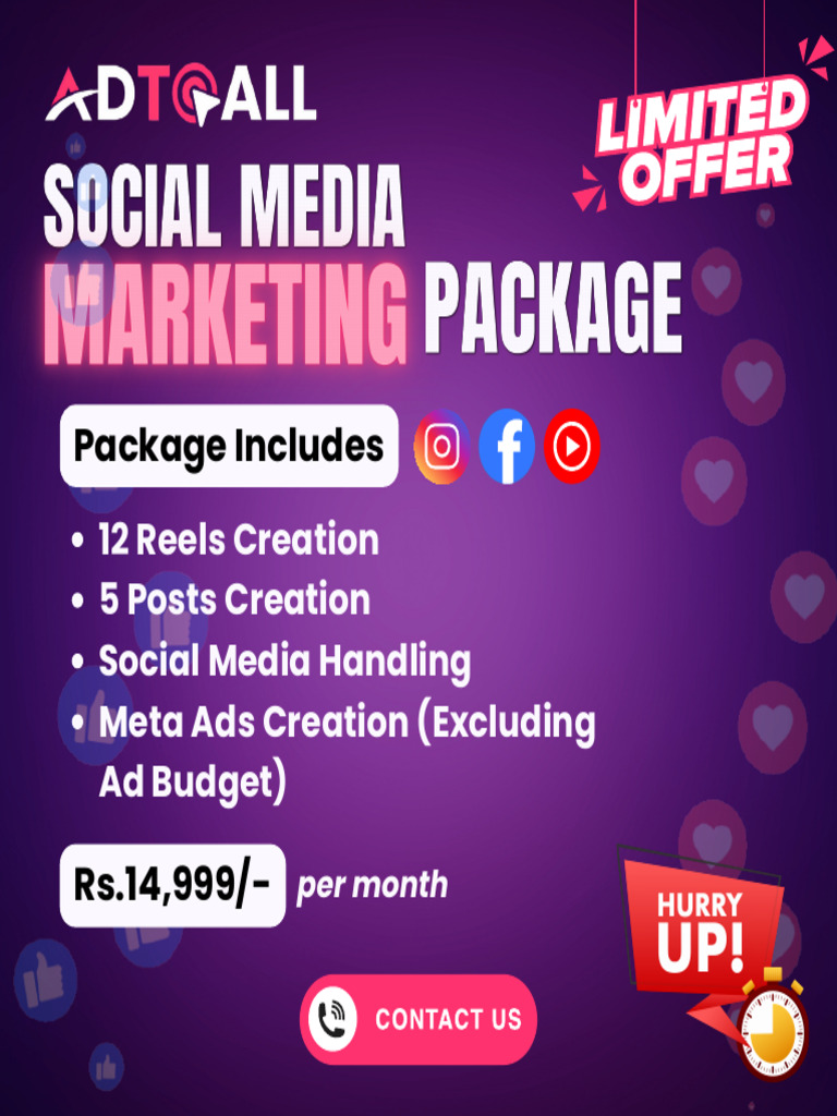 Social Media Packages & Pricing Plans | PDF