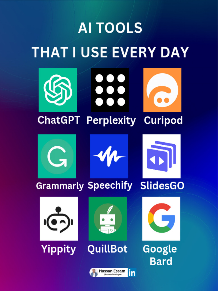 Essential Daily AI Tools for Productivity | PDF | Artificial ...