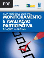 Guia Metodologico Para Monitoramente e AvaliacaoParticipativa 2012