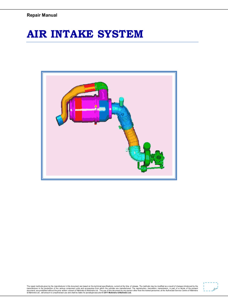 Air Intake System | PDF