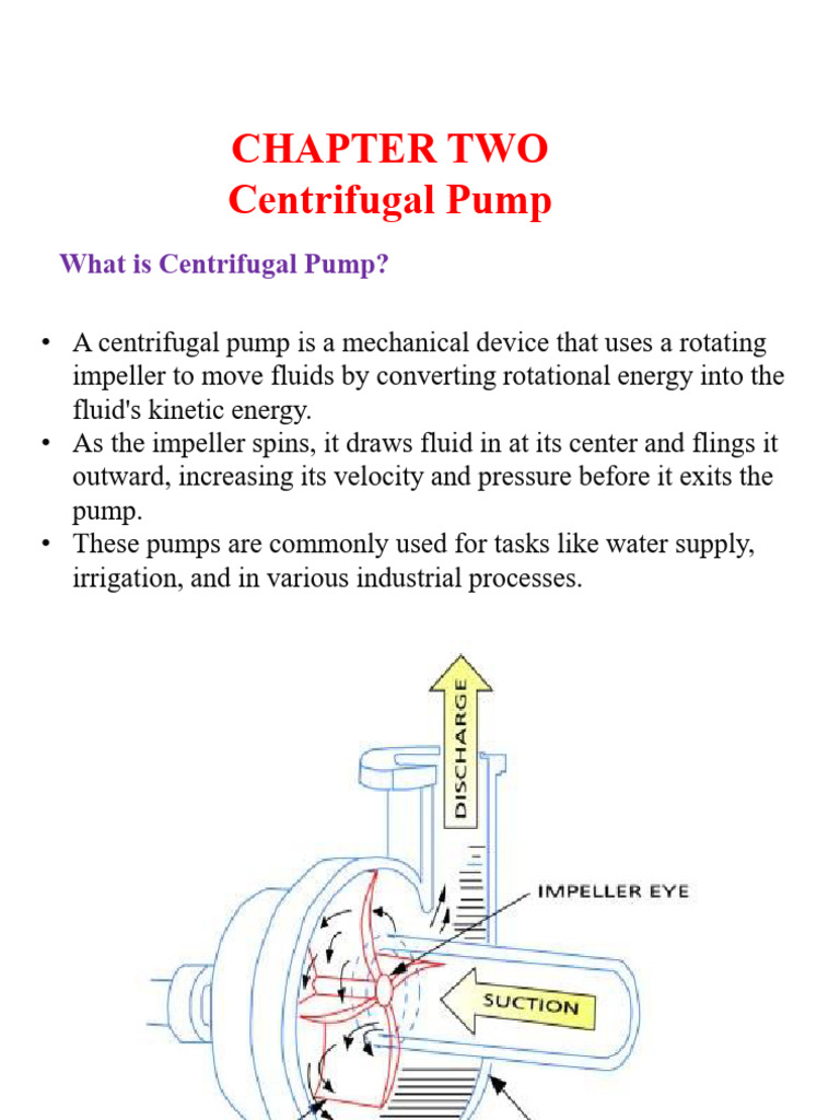 Understanding Centrifugal Pumps: Components & Efficiency | PDF | Pump ...
