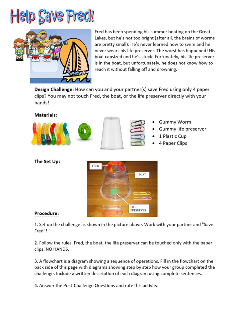 SaveFredEngineeringandDesignChallenge-1 | PDF