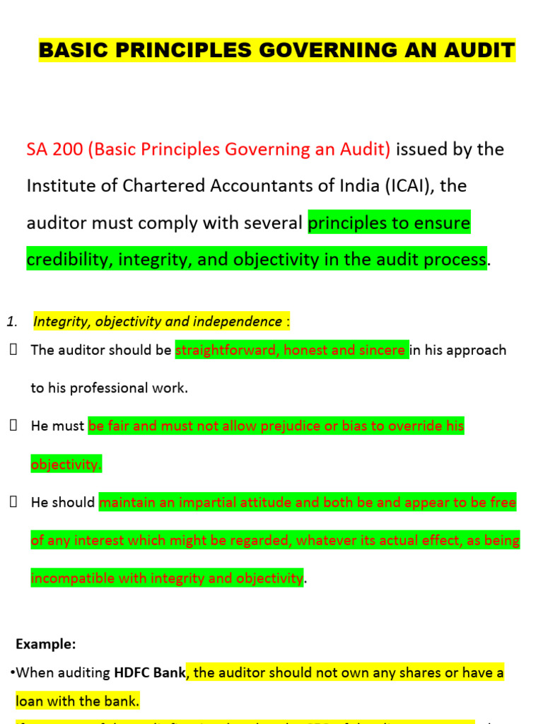 Principles of Audit Compliance and Integrity | PDF | Audit | Internal ...