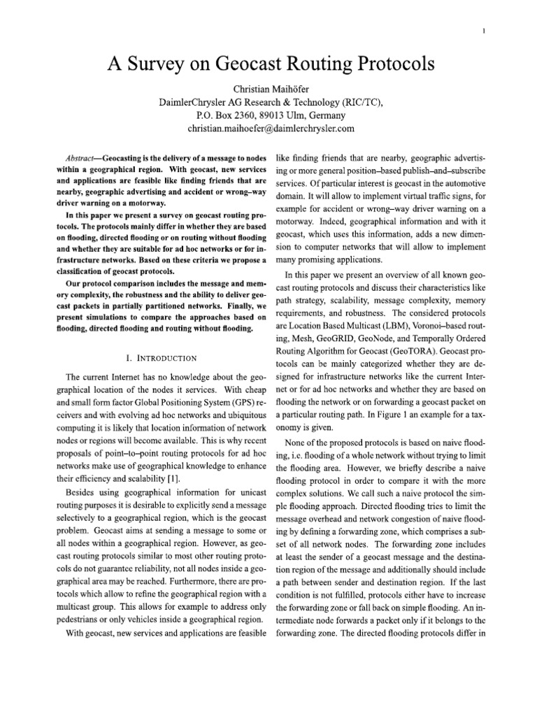 Routing Protocol | PDF