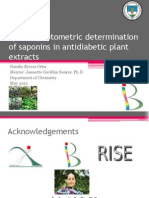 Download Spectrophotometric determination of saponins in antidiabetic plant extracts Natalie Rivera Mentora Jannette Gavilln by Programa BRIC SN97448603 doc pdf