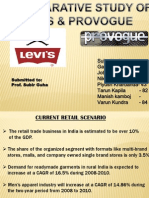 A Comparative Study of Levi's & Provogue