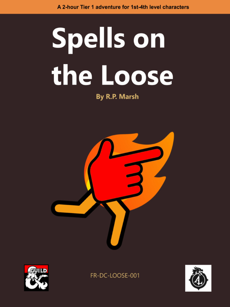 D&D Adventure: Spells on the Loose | PDF | Dungeons & Dragons | Wizards ...