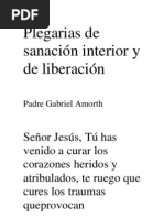 Plegarias de Sanación Interior y de Liberación