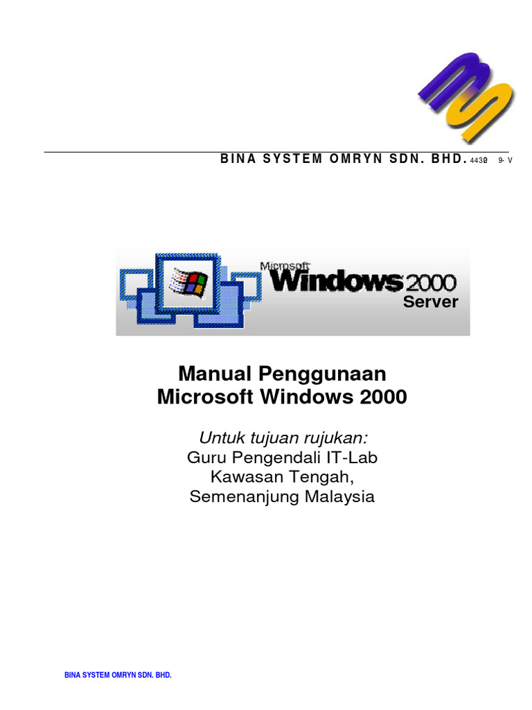 Modul Windows 2000 Server | PDF