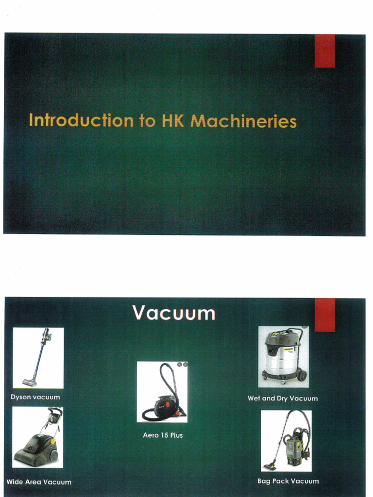 Type of Machineries | PDF