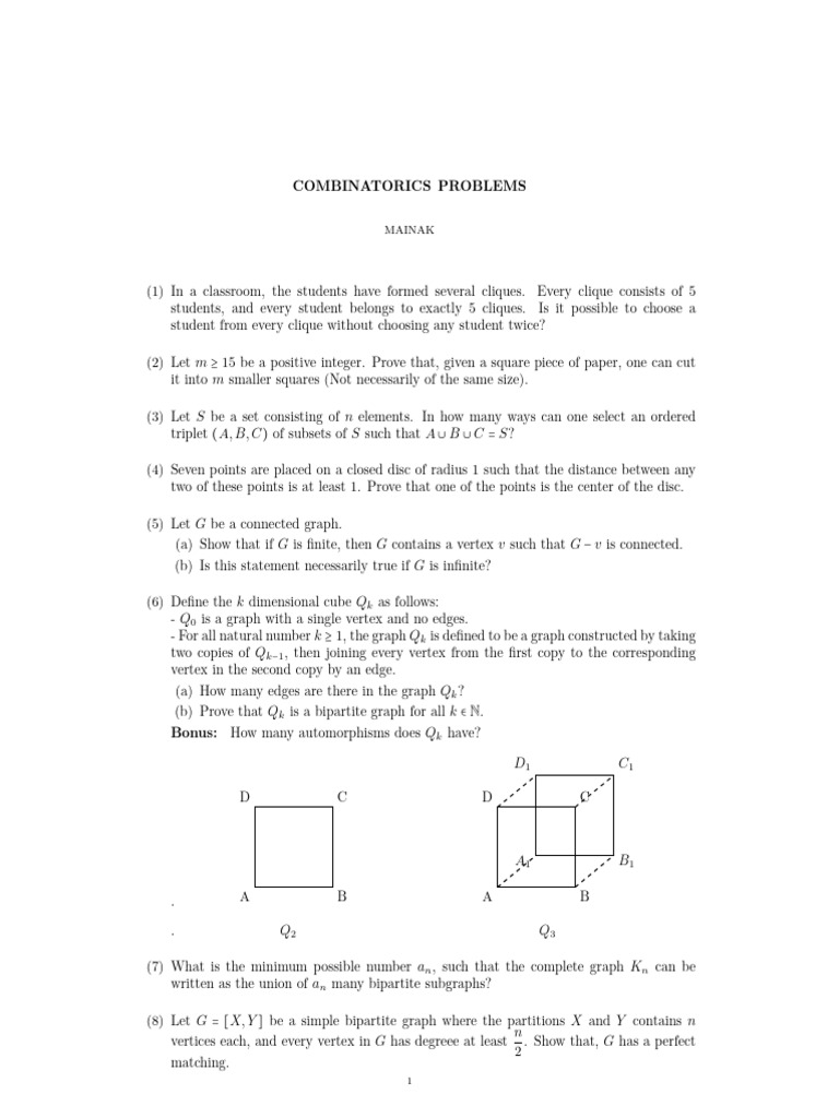 INMOTC25 MPNT Pset 2 | PDF | Discrete Mathematics | Graph Theory