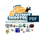 2012 Meadowdale Maverick Shootout Coaches Packet