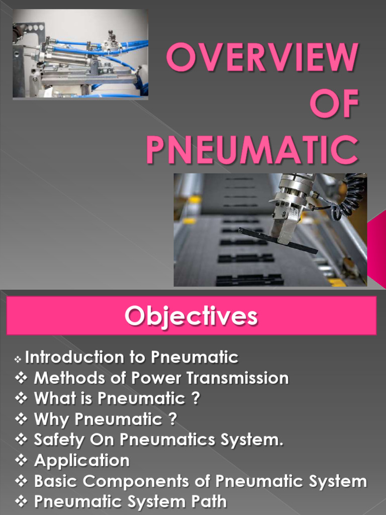 Introduction to Pneumatic Systems | PDF