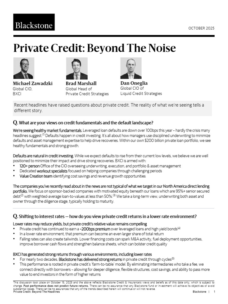 Private Credit Insights and Trends 2025 | PDF | Leverage (Finance ...
