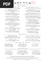Tatte Fall/Winter Menu 2024-2025 | PDF | Salad | Pickling