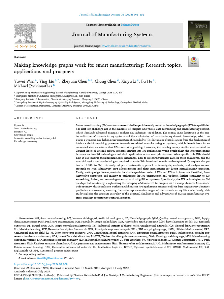 Manufacturing | PDF | Data | Artificial Intelligence