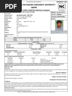 RDVV Private Exam Form 2026 | PDF