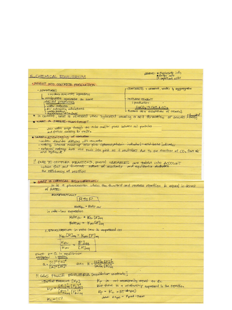 Chemistry for Engineers Exam Notes | PDF