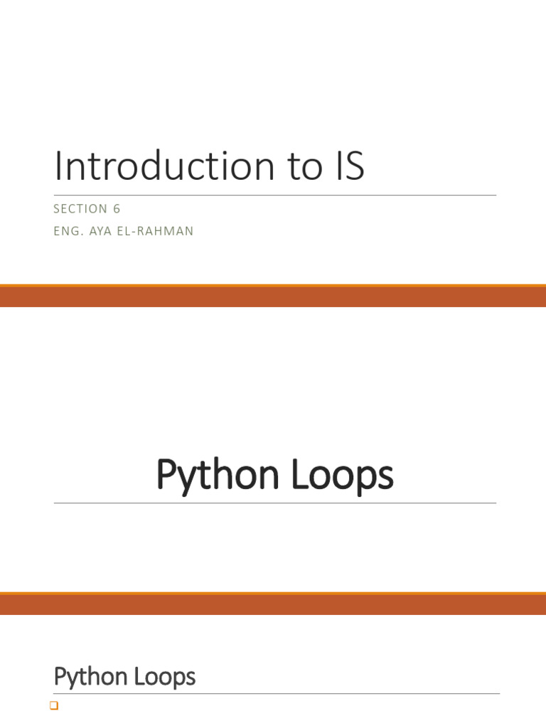 Python Looping Techniques Explained | PDF