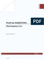 Formato Plan de Marketing