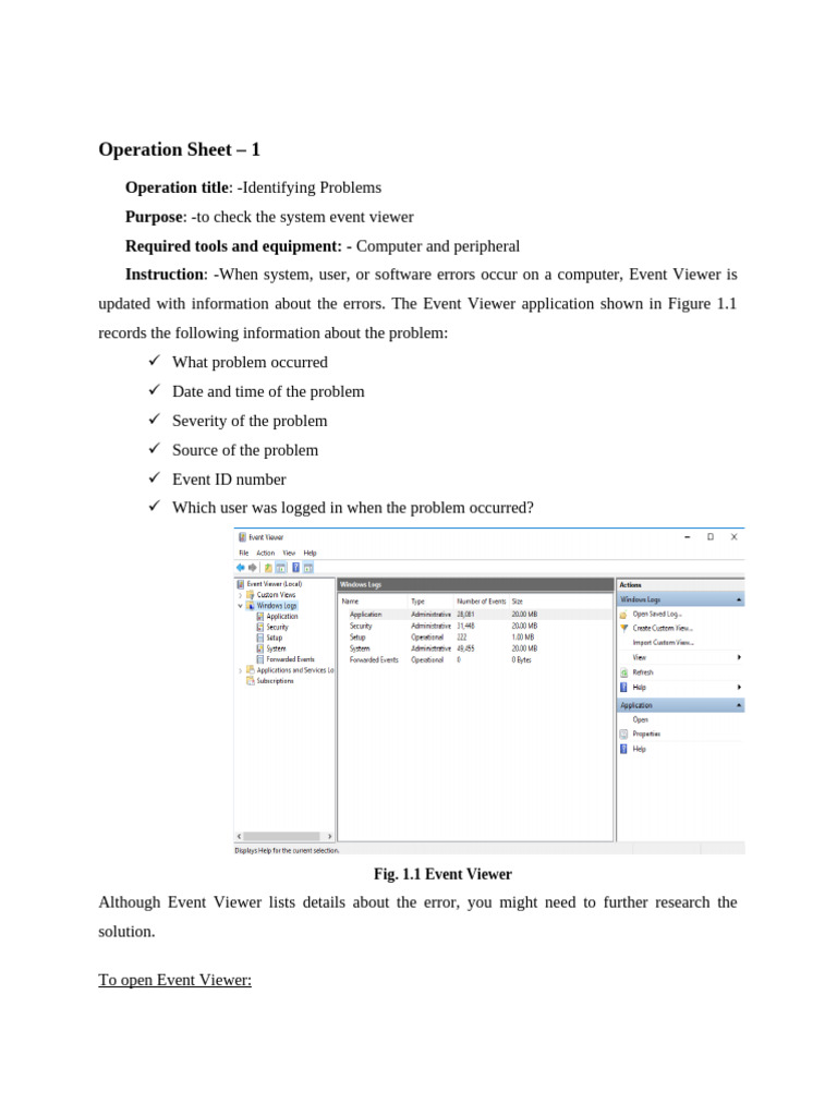 Troubleshooting Computer Errors Guide | PDF