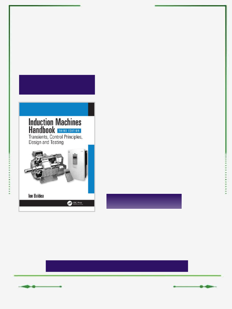 Induction Machines Handbook: Transients, Control Principles, Design and ...