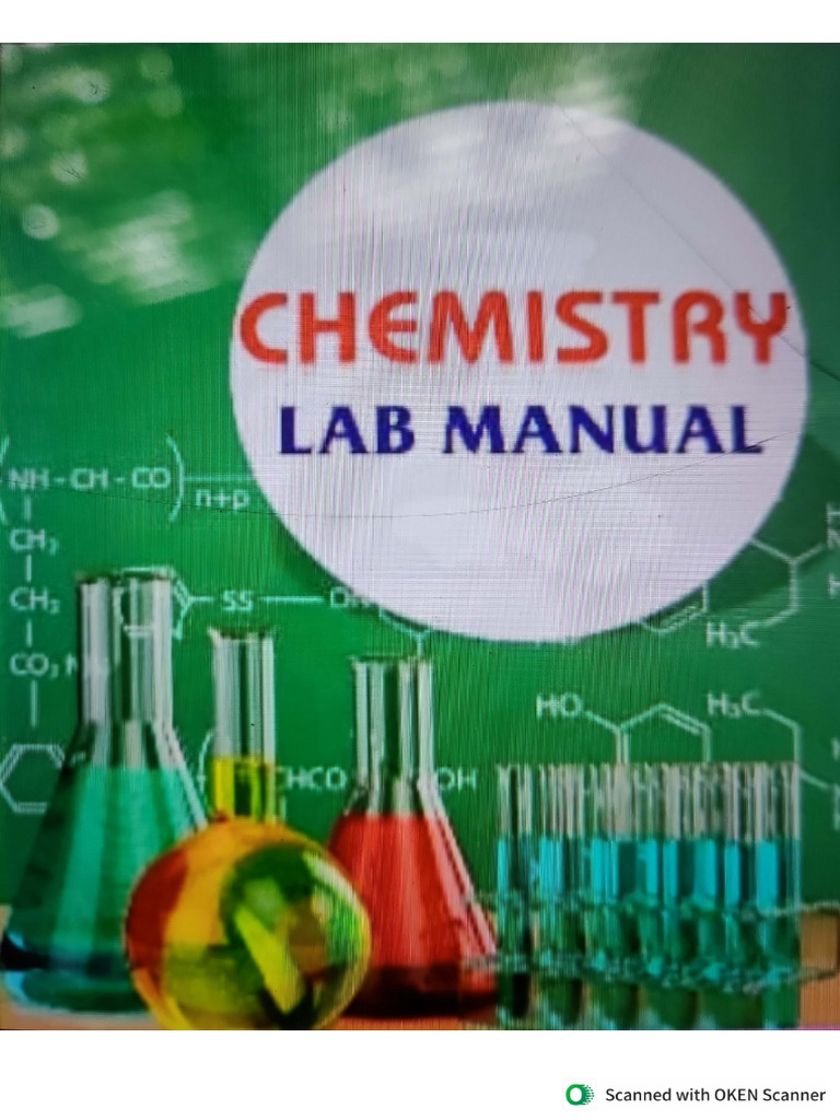 2 Pu Chemistry Lab Manual | PDF