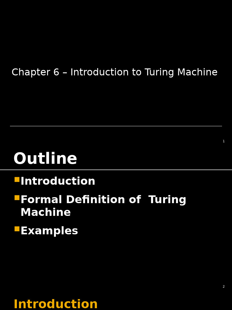Introduction to Turing Machines | PDF | Theoretical Computer Science ...