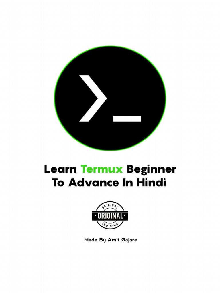 Termux Beginner Commands Guide | PDF | Computer File | Directory ...