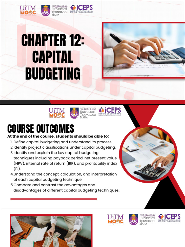 Capital Budgeting Techniques Explained | PDF | Capital Budgeting ...