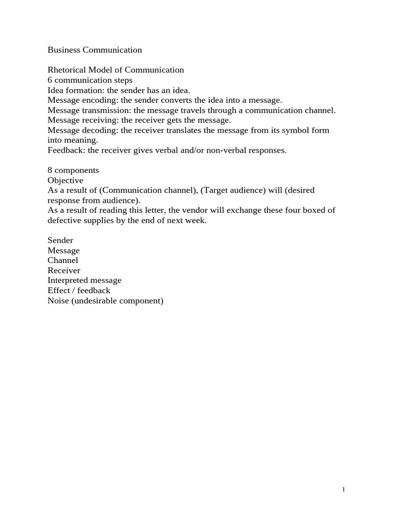 Effective Business Communication Strategies | PDF | Communication ...