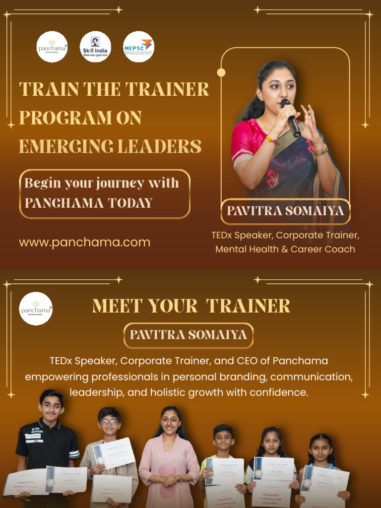 Train the Trainer: Emerging Leaders Program | PDF | Leadership | Cognition