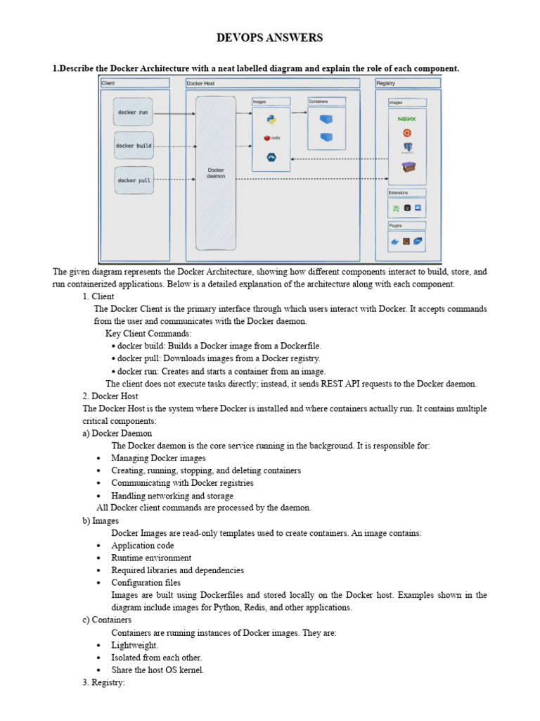 Understanding Docker Architecture and Benefits | PDF | Windows Registry ...