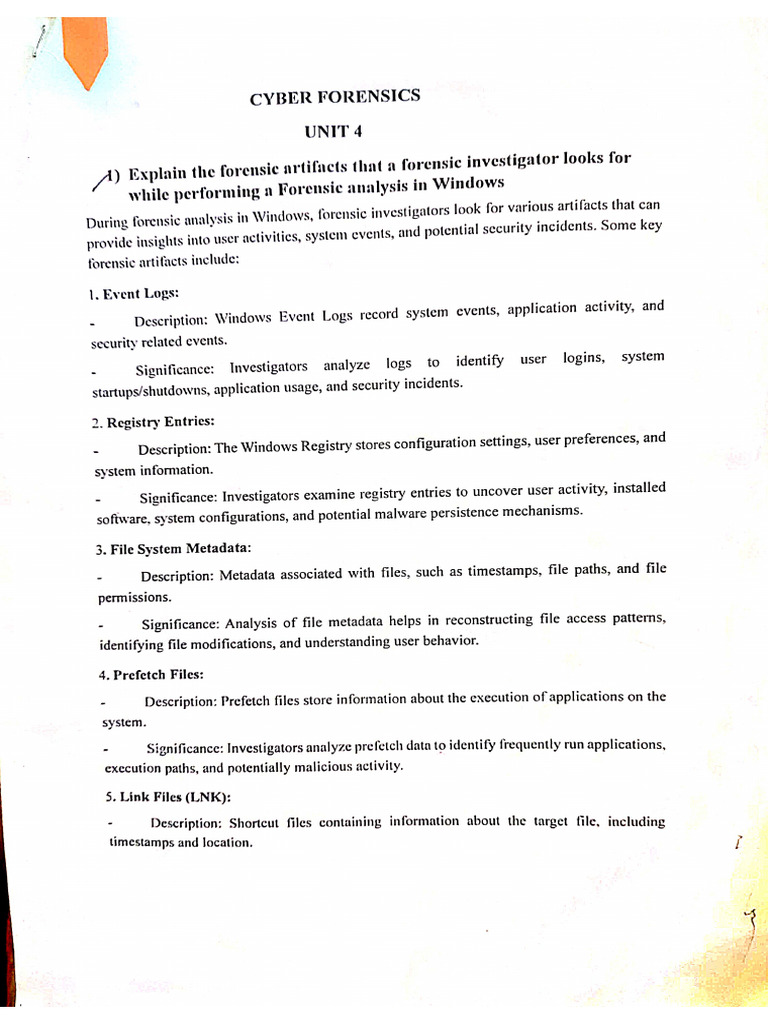 CF Unit 4 Notes | PDF