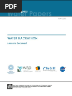 Download Water Hackathon Lessons Learned by World Bank Publications SN97458967 doc pdf