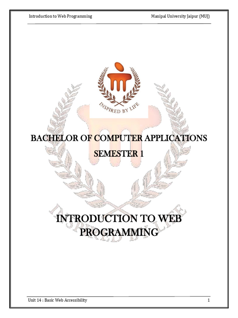 Web Accessibility Basics for Developers | PDF | World Wide Web ...