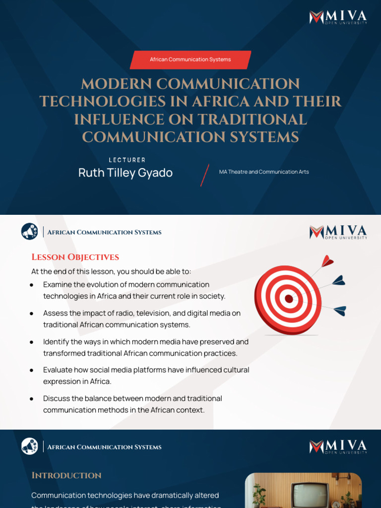 Impact of Modern Media on African Traditions | PDF | Storytelling ...