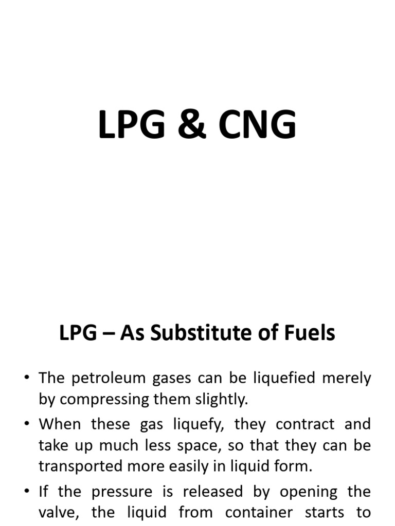 CNG & LPG | PDF | Cracking (Chemistry) | Natural Gas