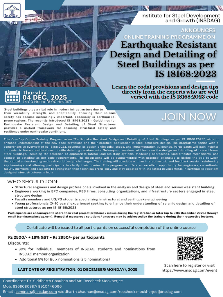 Seismic Design Training for Engineers | PDF | Earthquake Engineering