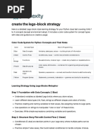 Python Coding with Edu-Blocks Guide | PDF | Python (Programming ...
