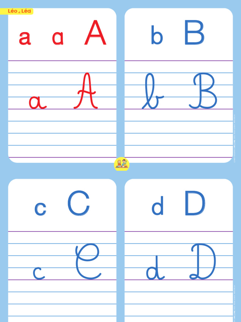 Apprentissage de la cursive avec Léo et Léa | PDF